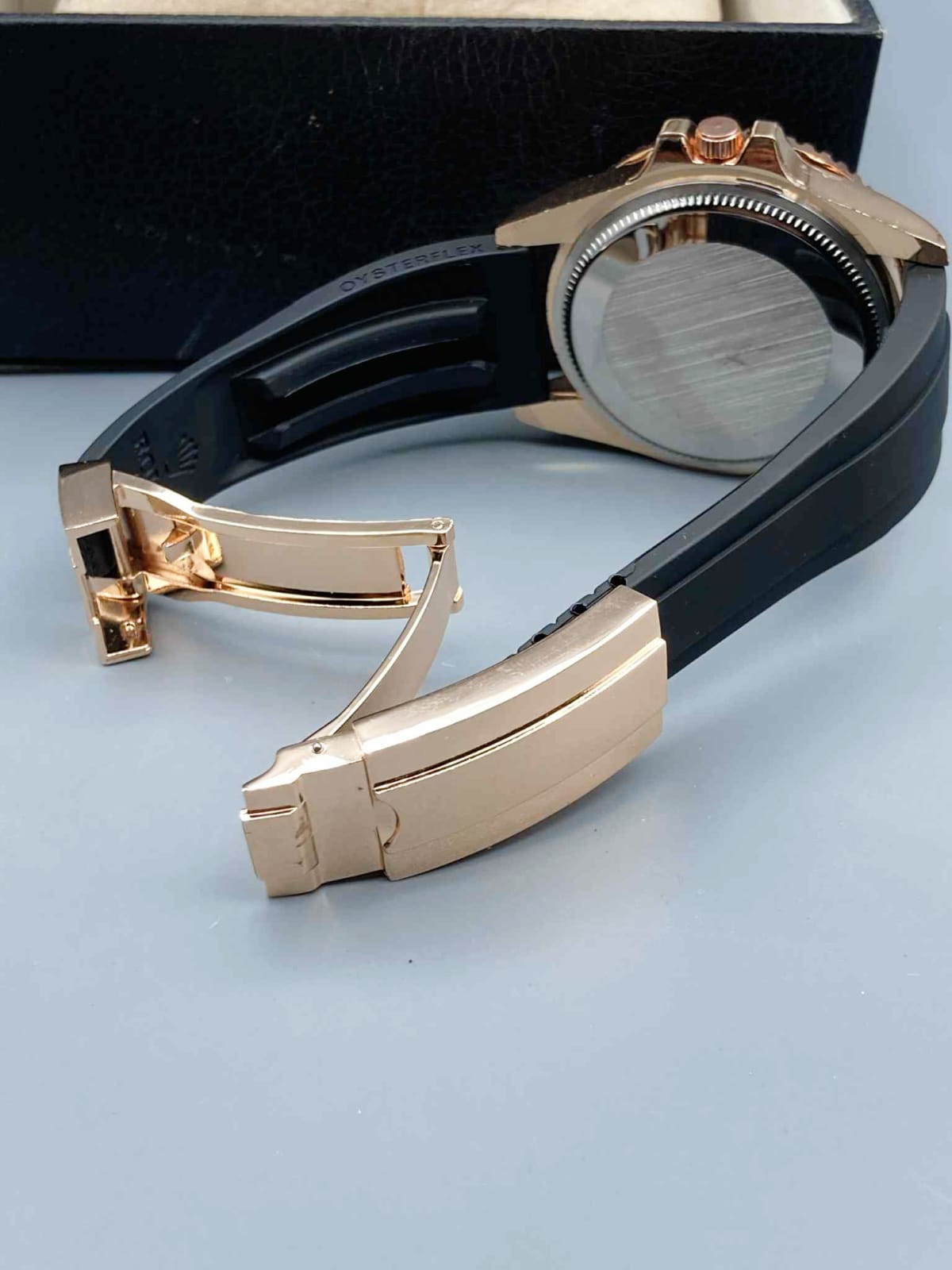 Rolex Yacht-Master Silicone Strap with Master Lock Clasp