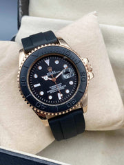 Rolex Yacht-Master Silicone Strap with Master Lock Clasp